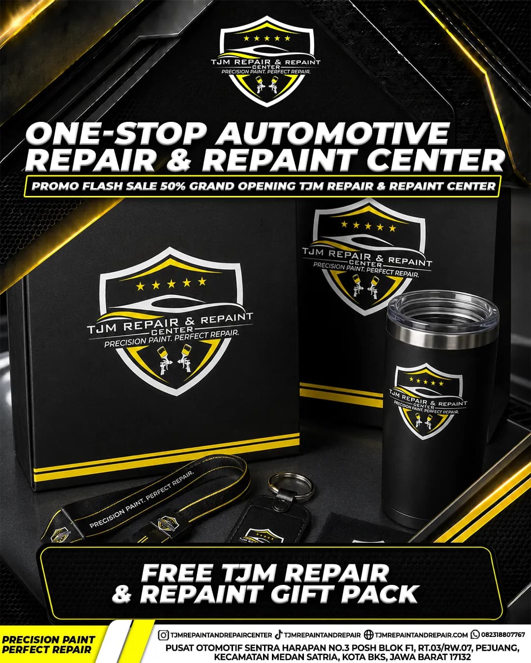 Free TJM Repair & Repaint Gift Pack