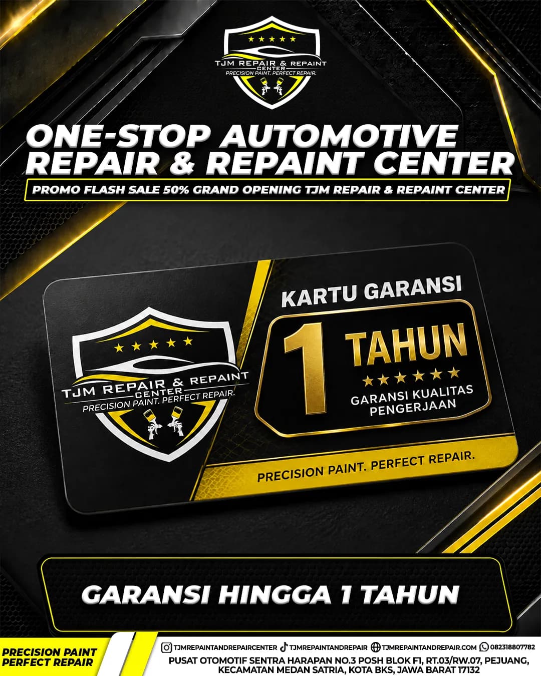 Garansi Hingga 1 Tahun