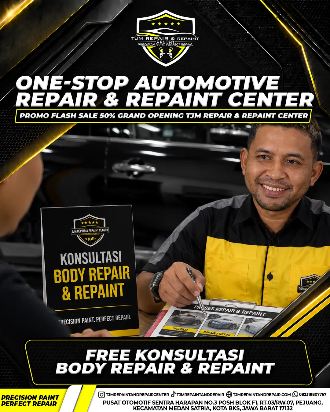 Free Konsultasi Body Repair & Repaint