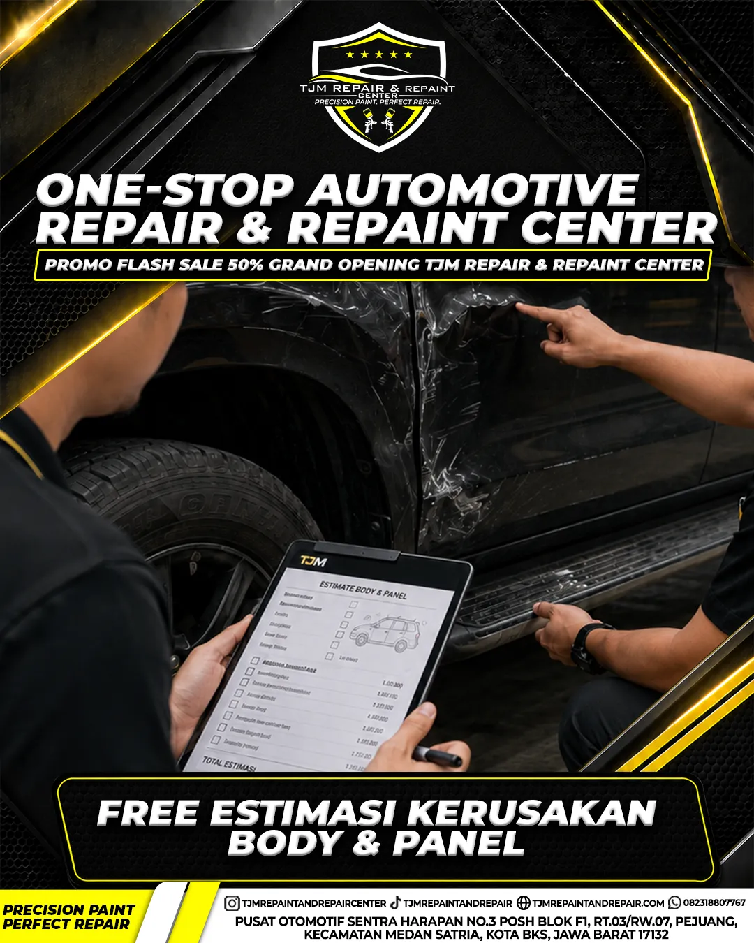 Free Estimasi Kerusakan Body & Panel