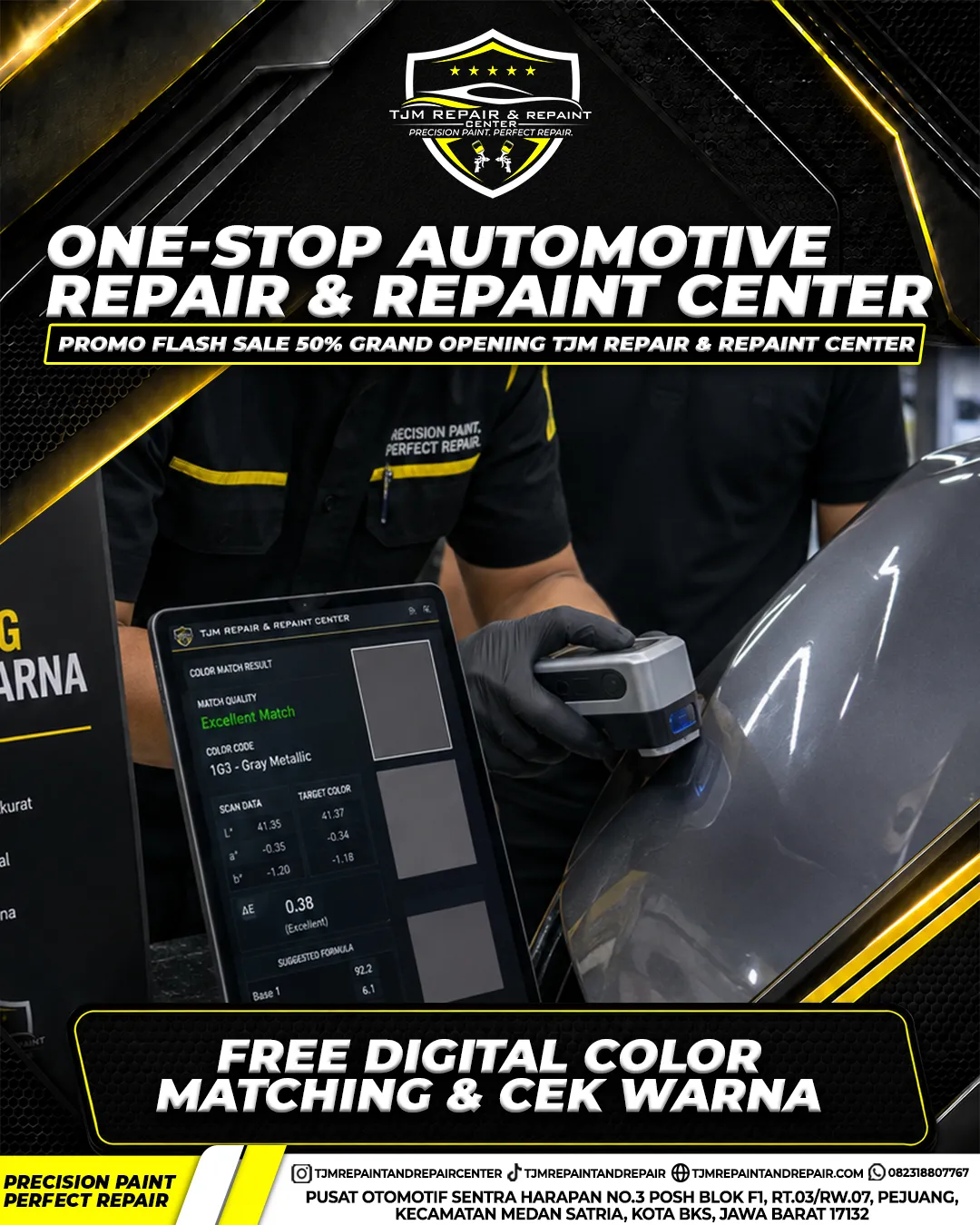 Free Digital Color Matching & Cek Warna